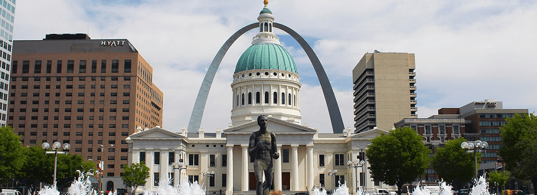 downtown st louis arch